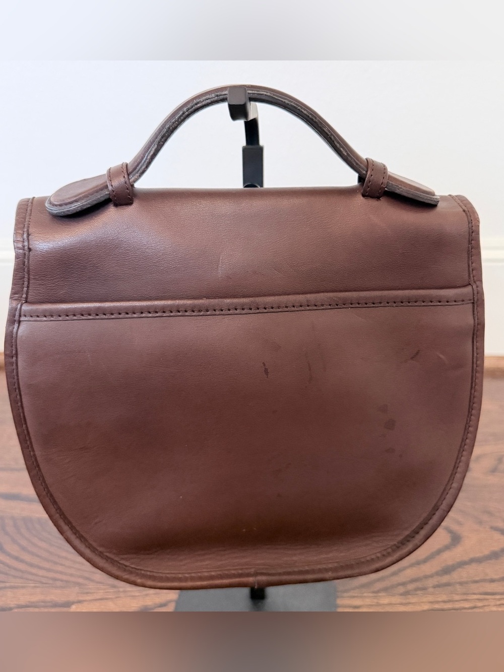 Vintage Coach 9865 Plaza Bag Large - Mahogany - Picture 2 of 10